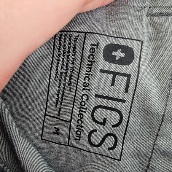 Figs Mens Axim Cargo Scrubs Pants Medium Graphite Technical Collection Stretch - Picture 4 of 4